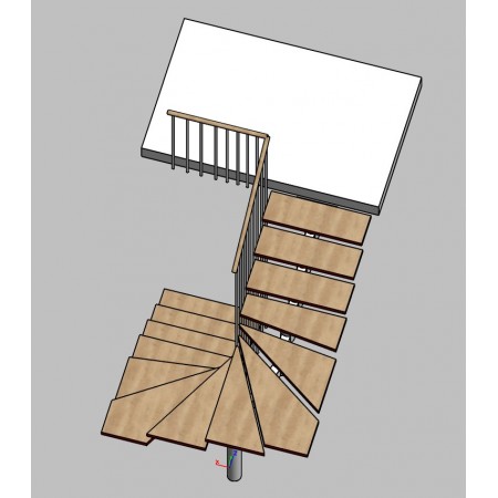 Лестницa на второй этаж 